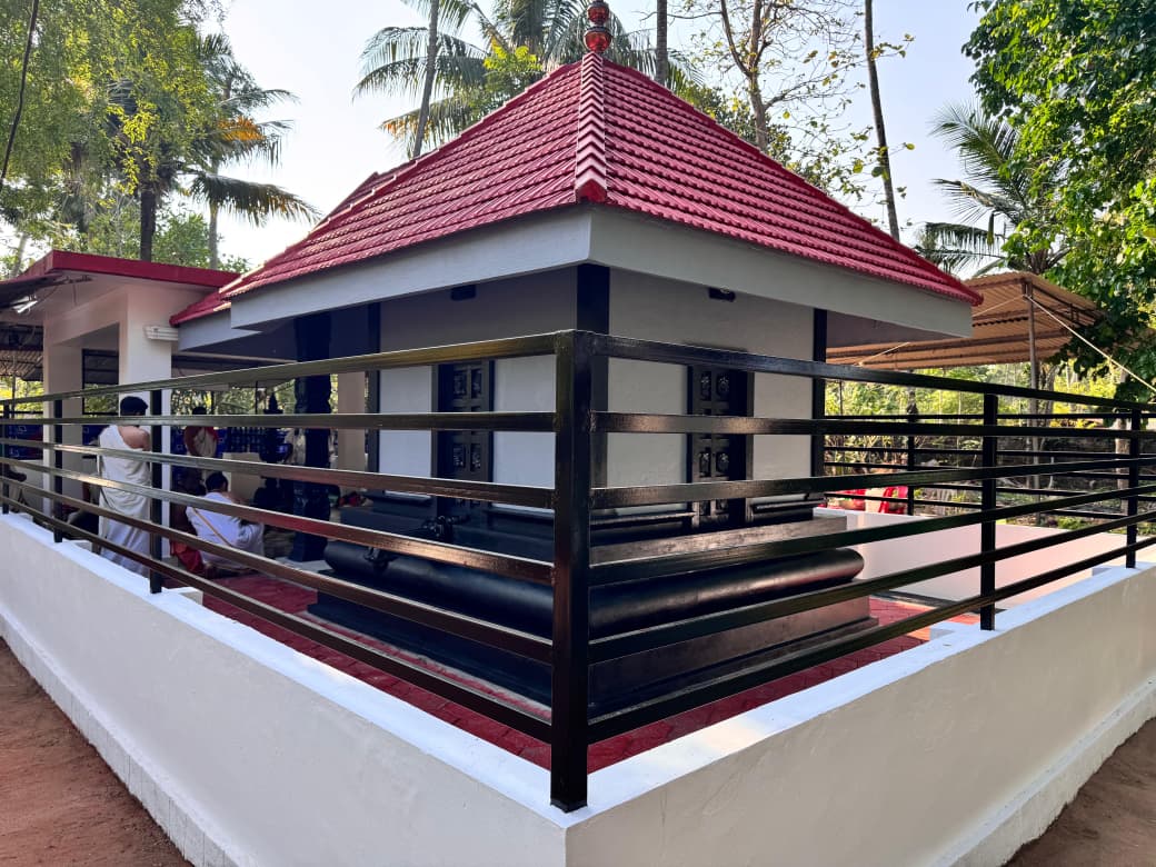 The new east-facing temple built in 2021